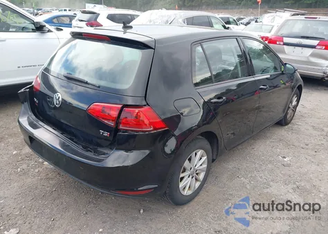 2017 Volkswagen Golf Tsi S 4-Door/Tsi Se 4-Door/Tsi Sel 4-Door/Tsi Wolfsburg Edition 4-Door z USA, uszkodzony, nr VIN 3VW217AU7HM026990